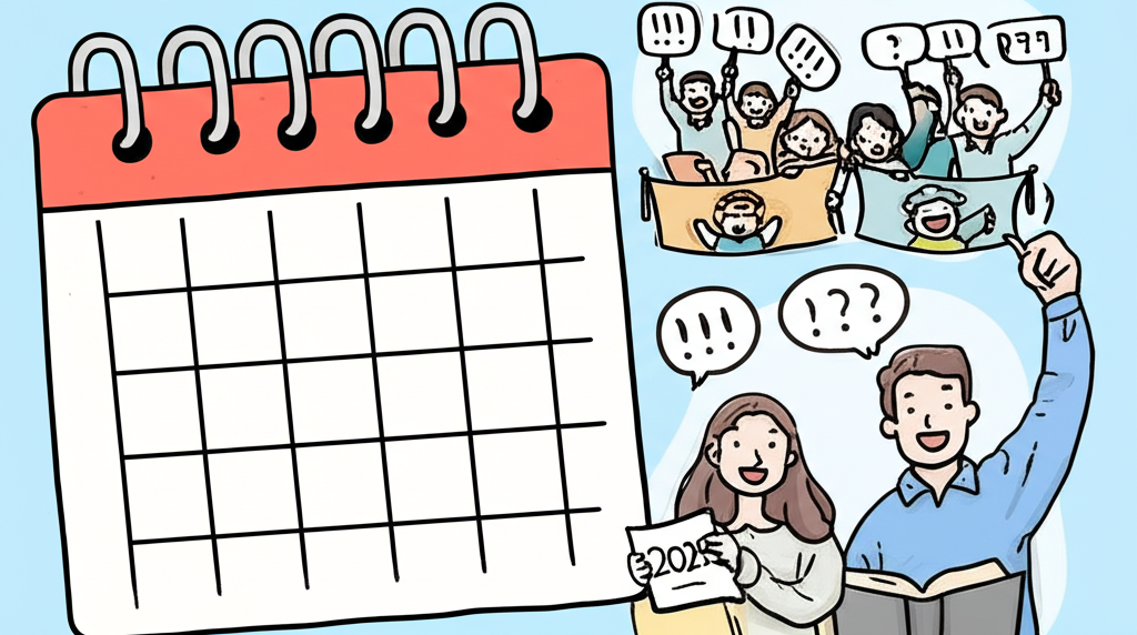 2026학년도 대학수학능력시험을 앞둔 수험생 이미지